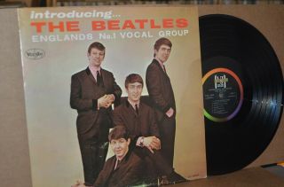 Introducing The Beatles 1964 Vee - Jay 1062 Vg,  Lp; Please Please Me & Ask Me Why