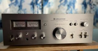 Vintage Kenwood Ka - 5500 Stereo Amplifier - Recapped,  And Cleaned