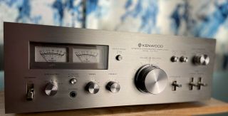 Vintage Kenwood KA - 5500 Stereo Amplifier - Recapped,  and cleaned 2
