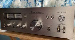Vintage Kenwood KA - 5500 Stereo Amplifier - Recapped,  and cleaned 3