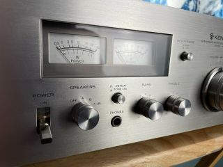 Vintage Kenwood KA - 5500 Stereo Amplifier - Recapped,  and cleaned 4
