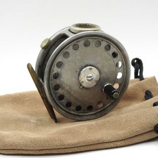 Vintage Hardy St.  George 3 3/8 " Fly Fishing Reel.  Made In England.
