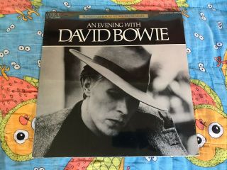 An Evening With David Bowie Orig 1978 Radio Promo Lp Still Rca