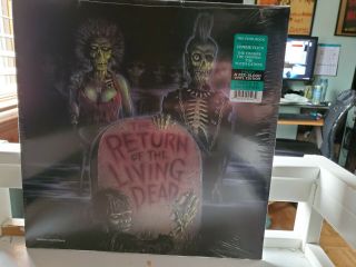 Return Of The Living Dead Vinyl Record Limited 300 Green Red Blood
