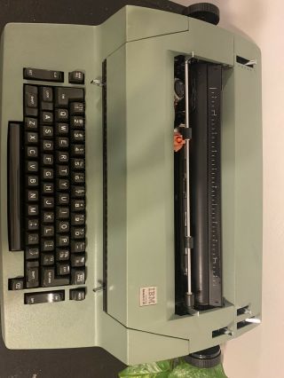 IBM Selectric II Correcting Electric Typewriter Vintage Green 2