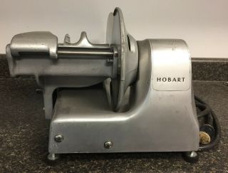 Vintage Hobart Meat/Cheese Deli Slicer Model 410 115V 3.  3 Amp 60 Cycle 1/8 H.  P. 3