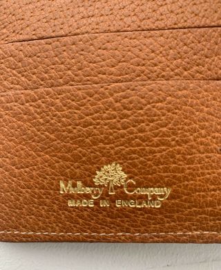 Vintage Mulberry A5 size Agenda,  Pigskin Leather,  With Inserts,  Made In England 2