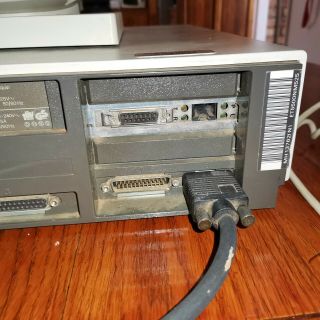 IBM PS/2 Model 30 286 Vintage Desktop PC w/ CRT Monitor & keyboard 5