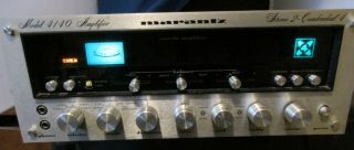 Vintage Marantz Model 4140 Amplifier Stereo 2 Quadradial 4