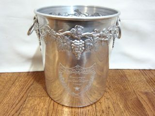 Dom Perignon Vintage Aluminum Champagne Ice Bucket By Moet Et Chandon France