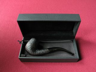 2014 Dunhill 4102f 9mm Filter Shell Briar Pipe Full Set Unsmoked Tie - Vintage