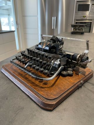 Vtg Antique Blickensderfer 1904 Typewriter Schreibmaschine Máquina De Escrever