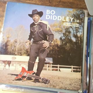 Bo Diddley Is A Gunslinger 1962 Vinyl Lp Record Pye Jazz Njl.  33 Exc
