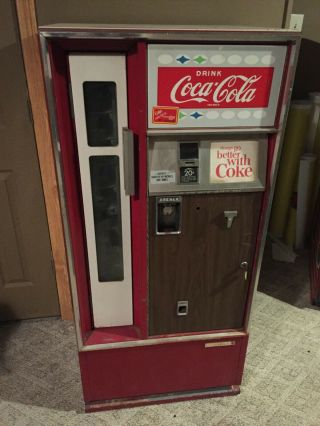 Vintage Coca Cola Bottled Vending Coke Machine - 1960 