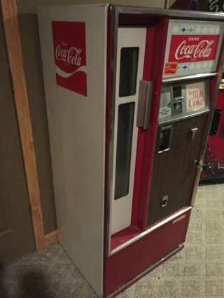 Vintage Coca Cola Bottled Vending Coke Machine - 1960 ' s Cavalier CSS - 8 - 64 4