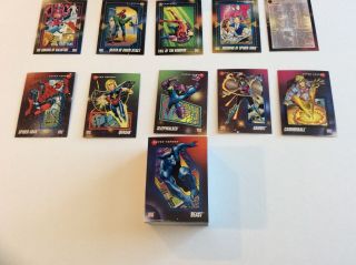 1992 IMPEL/SKYBOX MARVEL UNIVERSE 3,  200 card set,  w/mer.  card & wrappers,  NM/M 3