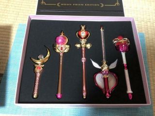 Sailor Moon 25th Anniversary Sailor Moon Stick＆rod Moon Prism Edition Bandai