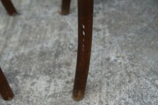Thonet Style Hand Caned Vintage Bentwood Bar Stool Set 2 6