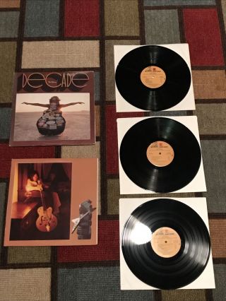 Neil Young Decade Lp Vinyl Record First U.  S.  Pressing 1976 - Looks Unplayed