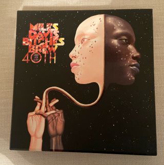 Miles Davis Bitches Brew 40th Anniversary Box Set 3 X Cd,  Book,  Dvd,  Vinyl Lp
