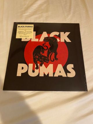 Black Pumas Self Titled Vinyl Lp Limited Cream Colored