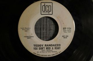 Teddy Randazzo - 1965 Soul Ballad - " You Don 