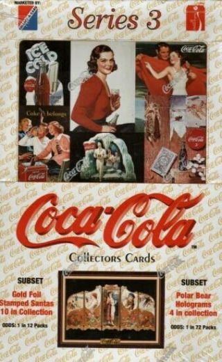 Coca - Cola Series 3 Hobby Box (1994 Collect - A - Card)