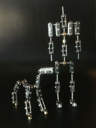 Human Figure And Animal Stop Motion Ball And Socket Puppet Armature