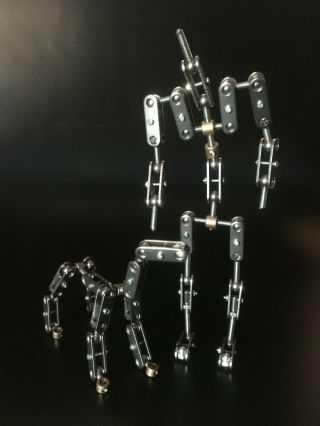 Human Figure and Animal Stop Motion Ball and Socket Puppet Armature 2