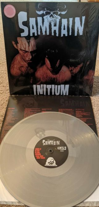 Samhain Initium W/unholy Passion Silver Import Variant Vinyl Danzig Misfits