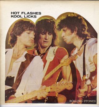 Rolling Stones 1978 Hot Flashes Kool Licks June 28 Memphis Tn 2 Lp Not Tmoq