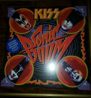 Kiss Sonic Boom Unofficial Blue Vinyl Record