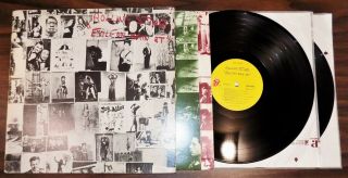 Vintage Rock Vinyl Lp The Rolling Stones Exile On Main St 1972 Artisan/pr Ex/vg,