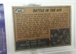 1962 MARS ATTACKS 44 BATTLE IN THE AIR PSA 5 2