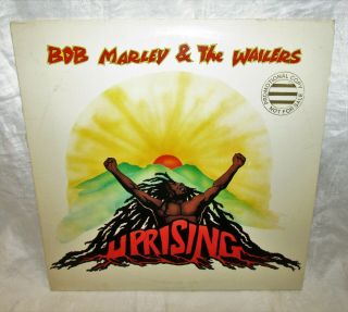 Promo Bob Marley & The Wailers Uprising 1980 Us Island