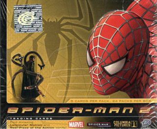 Spider - Man 2 Movie Trading Card Box