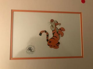 1983 Disney Winnie The Pooh And A Day For Eeyore " Tigger " Movie Production Cel