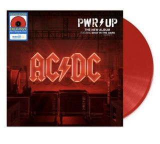 Ac/dc Power Up Limited Edition Red Opaque Vinyl Lp Record Rare