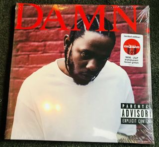 Kendrick Lamar - " Damn " Exclusive Forest Green Colored Vinyl 2 Double Lp