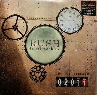 Rush - Time Machine 2011: Live In Cleveland - Vinyl (4xlp),  Download Card