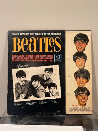 1st Press The Beatles 1964 Songs,  Pictures And Stories Of The Fabulous Beatles