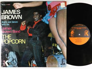 James Brown - The Popcorn Lp - King Vg,  Shrink