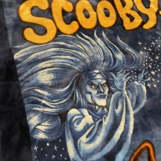 Vintage Scooby Doo Cartoon Thick Korean Blanket 81” by 60” 3
