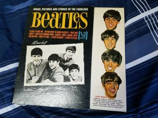 Beatles Rare Vinyl Record - Songs,  Pictures And Stories - (vj) Vee - Jay Album