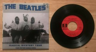 Rare French Ep The Beatles Odeon Mmt 39501 Magical Mystery Tour