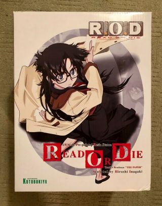 Kotobukiya R.  O.  D.  Read Or Die Yomiko Readman,  Anime Statue