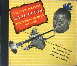 Louis Armstrong Hot Jazz Classics 5 Record Set Columbia C - 28