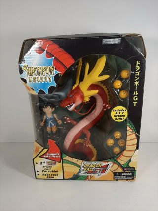 Nib Rare Dragon Ball Gt Shenron Kid Goku Figure 2 Pack