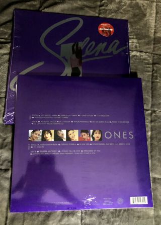 Selena - ONES 2xLP Vinyl Record Exclusive w Poster NEW/SEALED 2020 edition 2
