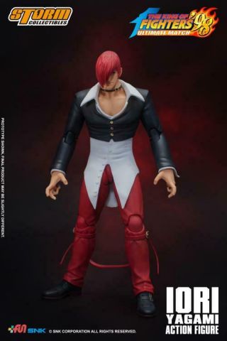 The King Of Fighters 98 Iori Yagami 1/12 Action Figure Storm Collectibles